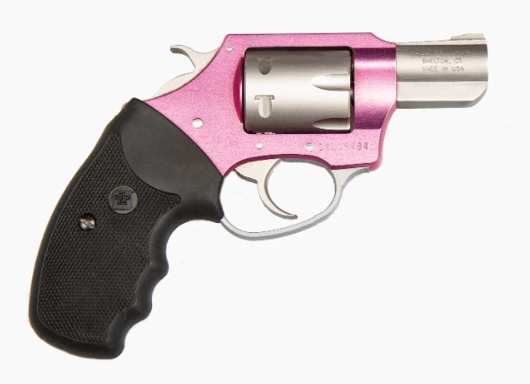 CHARTER ARMS THE PINK LADY .22 MAG. ALUMINUM 8 SHOT 2IN FIXED STANDARD PINK STAINLESS STEEL 52330 - Smith Savings Week